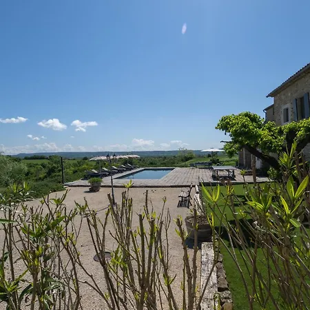 Landhuis Les Vignes Au Mas Dujau Saint-Sauveur-de-Cruzière